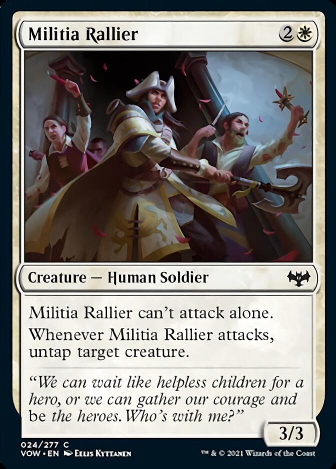 Militia Rallier [Innistrad: Crimson Vow] - Destination Retro