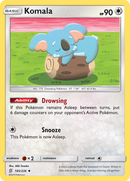 Komala (185/236) [Sun & Moon: Unified Minds] - Destination Retro