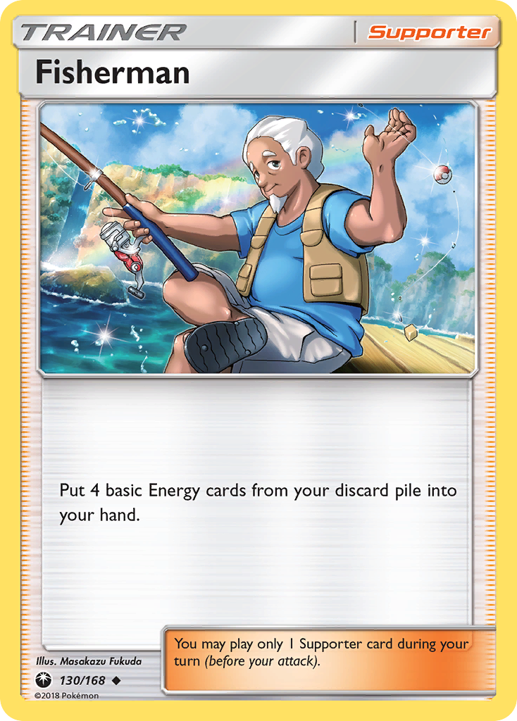 Fisherman (130/168) [Sun & Moon: Celestial Storm] - Destination Retro