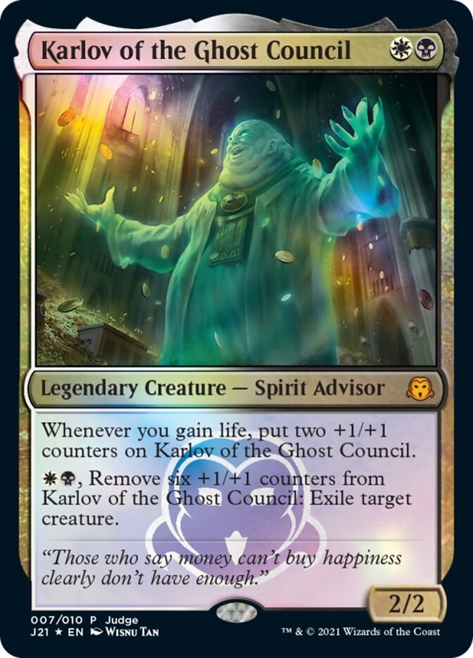 Karlov of the Ghost Council [Judge Gift Cards 2021] - Destination Retro