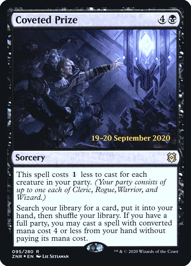 Coveted Prize  [Zendikar Rising Prerelease Promos] - Destination Retro