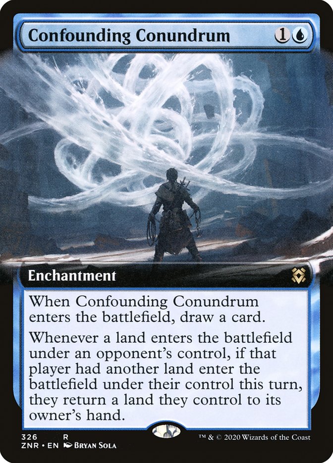 Confounding Conundrum (Extended Art) [Zendikar Rising] - Destination Retro