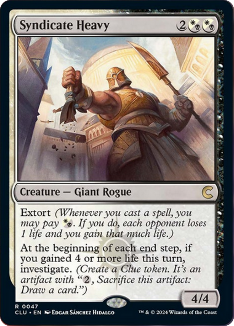 Syndicate Heavy [Ravnica: Clue Edition] - Destination Retro
