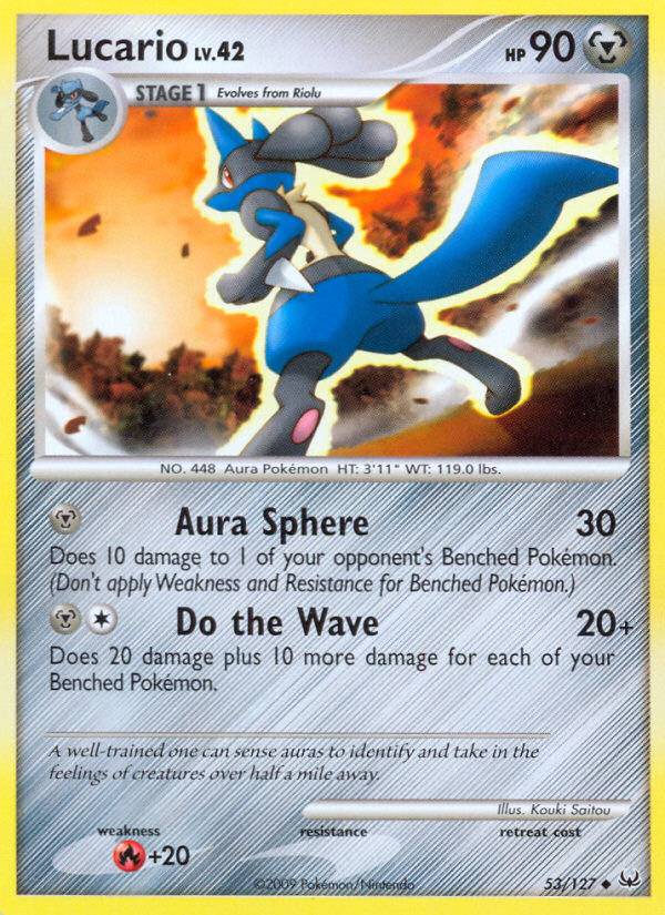 Lucario (53/127) [Platinum: Base Set] - Destination Retro