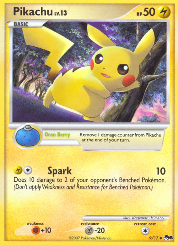 Pikachu (9/17) [POP Series 6] - Destination Retro