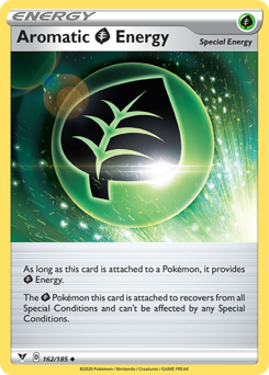 Aromatic Grass Energy (162) [Sword & Shield: Vivid Voltage] - Destination Retro