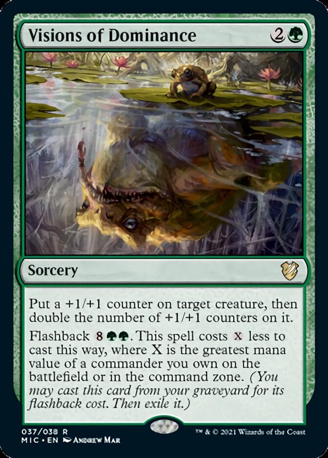 Visions of Dominance [Innistrad: Midnight Hunt Commander] - Destination Retro