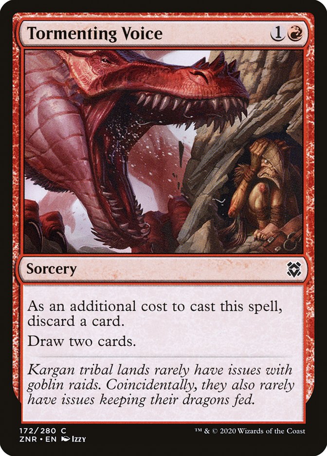 Tormenting Voice [Zendikar Rising] - Destination Retro