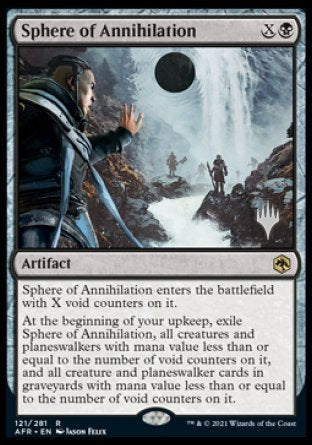 Sphere of Annihilation (Promo Pack) [Dungeons & Dragons: Adventures in the Forgotten Realms Promos] - Destination Retro