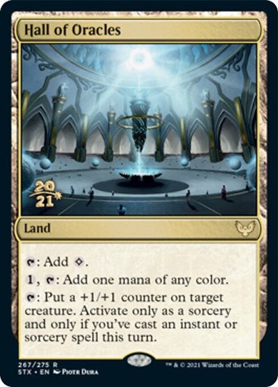 Hall of Oracles [Strixhaven: School of Mages Prerelease Promos] - Destination Retro