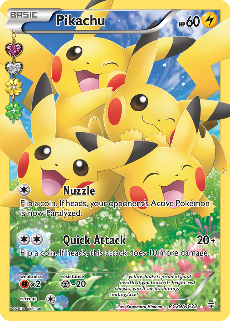 Pikachu (RC29/RC32) [XY: Generations] - Destination Retro
