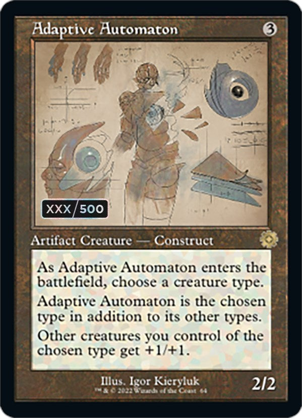 Adaptive Automaton (Retro Schematic) (Serial Numbered) [The Brothers' War Retro Artifacts] - Destination Retro