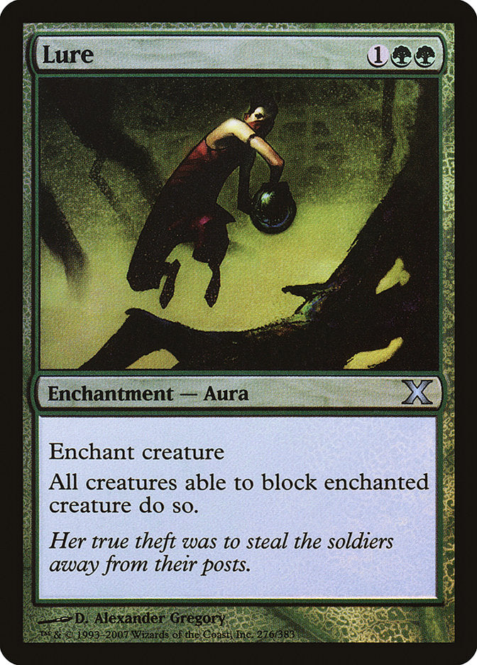 Lure (Premium Foil) [Tenth Edition] - Destination Retro