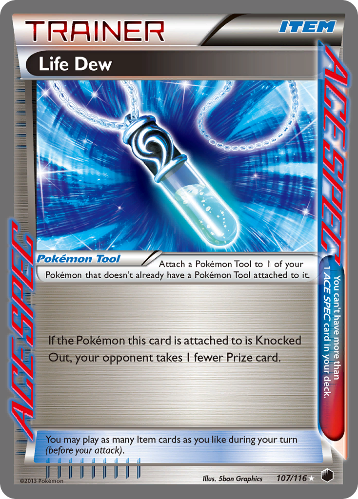 Life Dew (107/116) [Black & White: Plasma Freeze] - Destination Retro