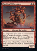 Sardian Cliffstomper [The Brothers' War] - Destination Retro