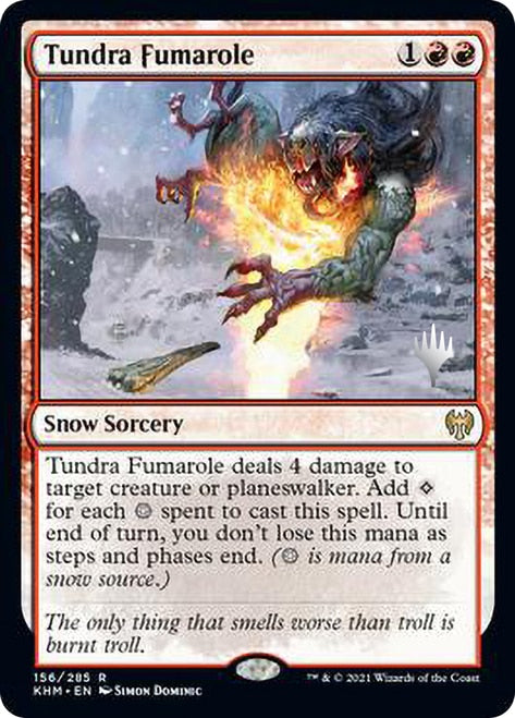 Tundra Fumarole [Kaldheim Promo Pack] - Destination Retro