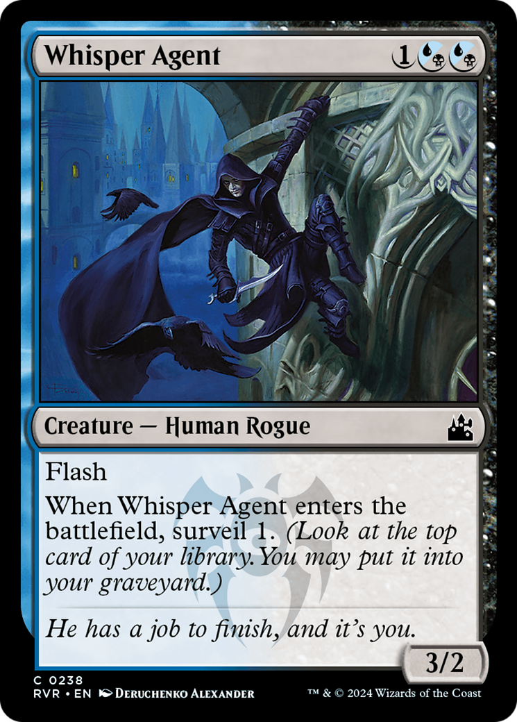 Whisper Agent [Ravnica Remastered] - Destination Retro