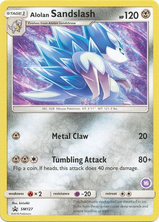 Alolan Sandslash (SM127) [Sun & Moon: Trainer Kit - Alolan Sandslash & Alolan Ninetales] - Destination Retro