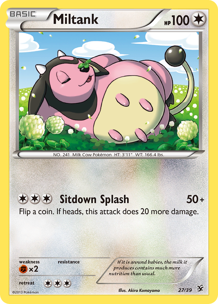 Miltank (27/39) [XY: Kalos Starter Set] - Destination Retro