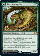 Blex, Vexing Pest // Search for Blex [Strixhaven: School of Mages Prerelease Promos] - Destination Retro
