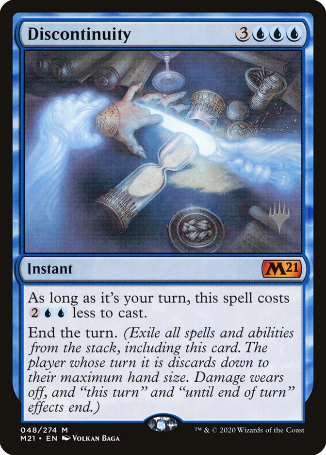 Discontinuity (Promo Pack) [Core Set 2021 Promos] - Destination Retro