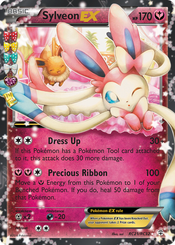 Sylveon EX (RC21/RC32) [XY: Generations] - Destination Retro