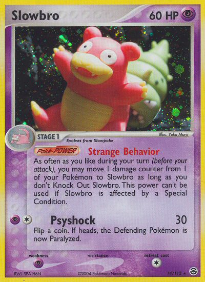 Slowbro (14/112) [EX: FireRed & LeafGreen] - Destination Retro