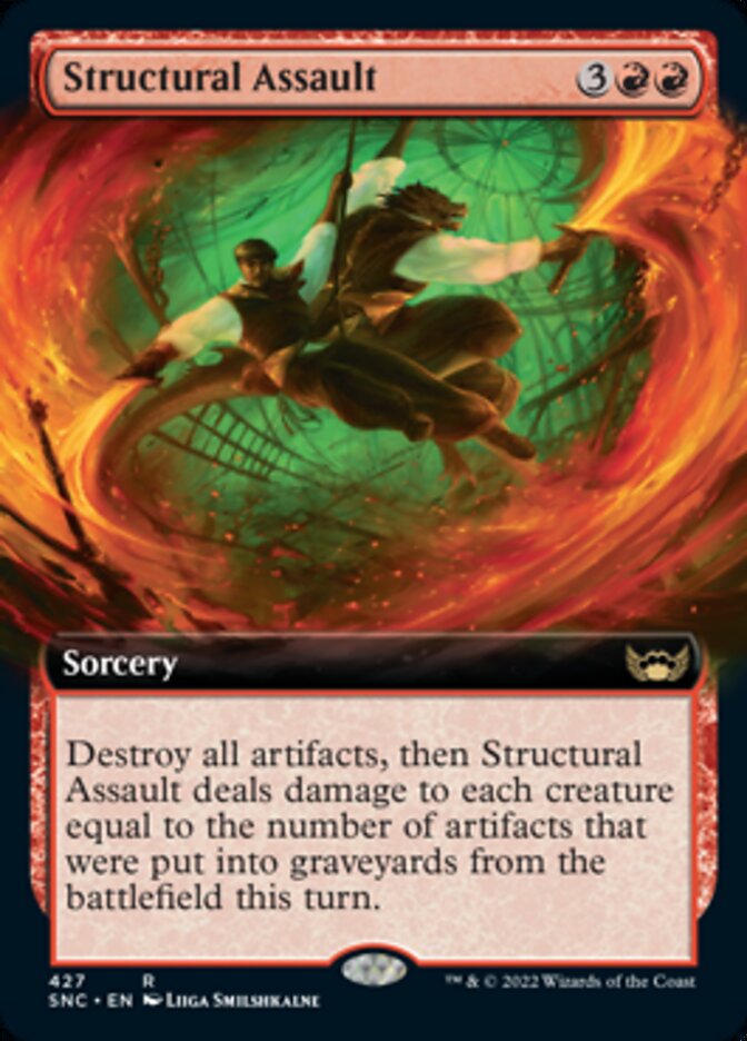 Structural Assault (Extended Art) [Streets of New Capenna] - Destination Retro