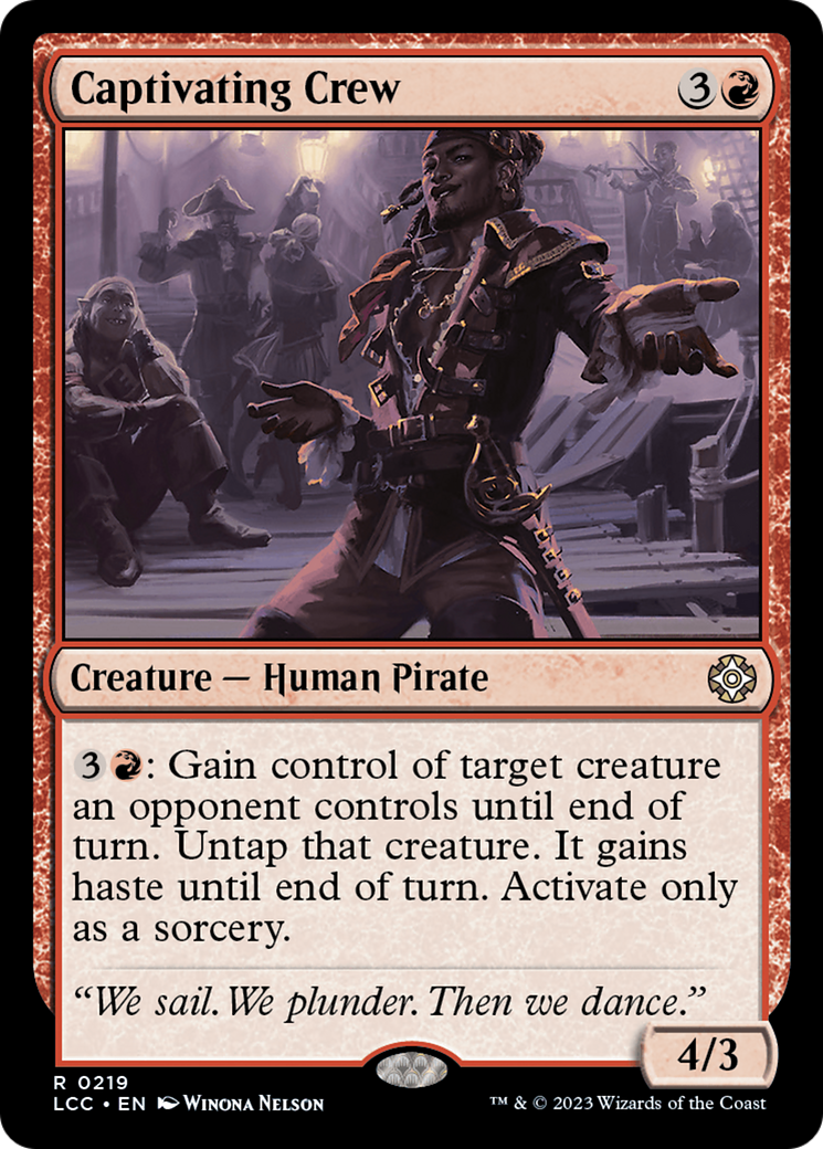 Captivating Crew [The Lost Caverns of Ixalan Commander] - Destination Retro