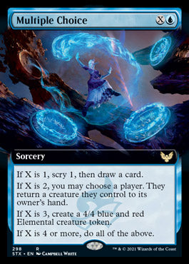 Multiple Choice (Extended) [Strixhaven: School of Mages] - Destination Retro
