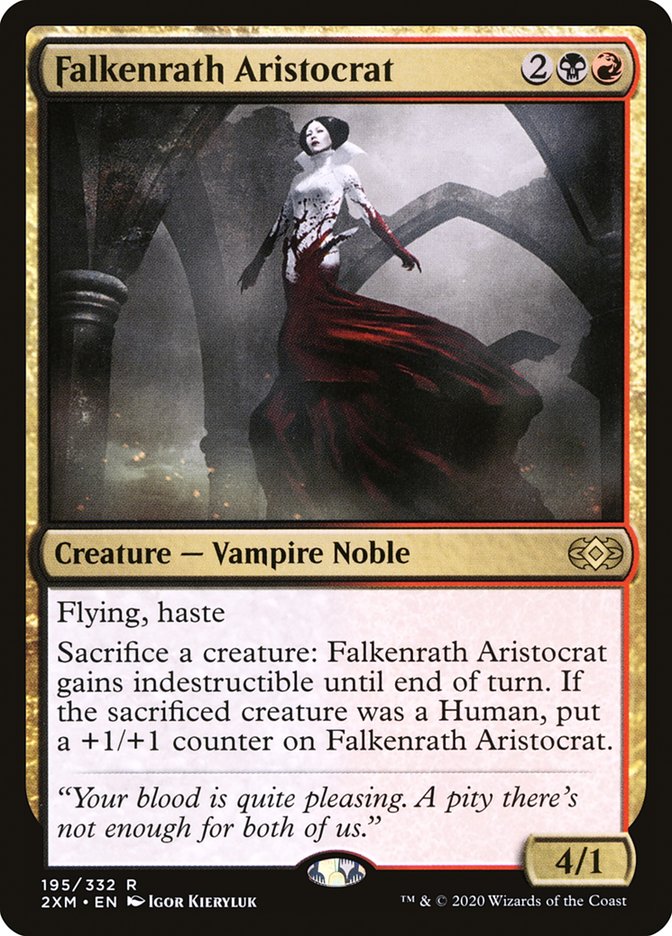 Falkenrath Aristocrat [Double Masters] - Destination Retro