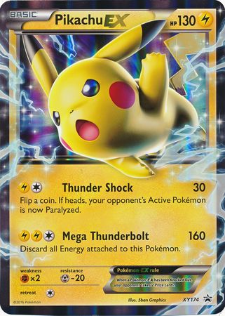 Pikachu EX (XY174) (Jumbo Card) [XY: Black Star Promos] - Destination Retro