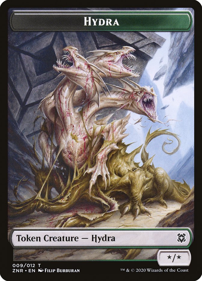 Hydra Token [Zendikar Rising] - Destination Retro