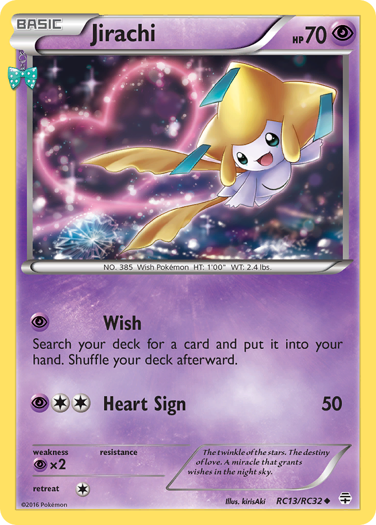 Jirachi (RC13/RC32) [XY: Generations] - Destination Retro