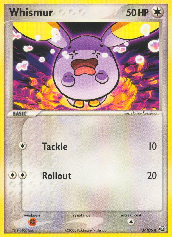Whismur (73/106) [EX: Emerald] - Destination Retro
