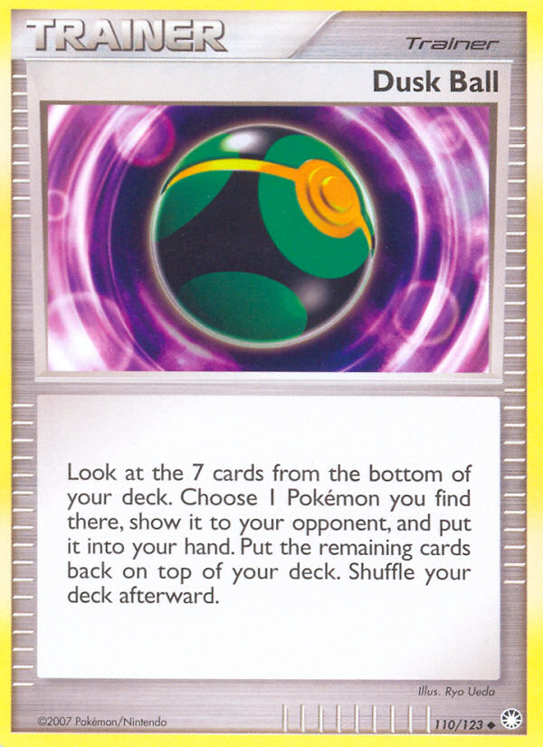 Dusk Ball (110/123) [Diamond & Pearl: Mysterious Treasures] - Destination Retro