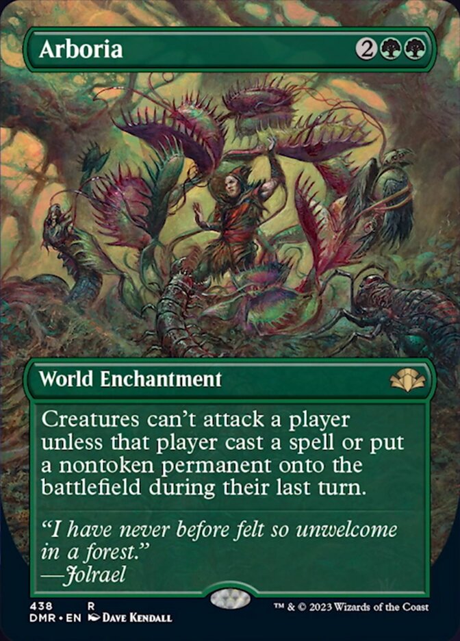 Arboria (Borderless Alternate Art) [Dominaria Remastered] - Destination Retro