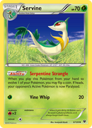 Servine (6/124) [XY: Fates Collide] - Destination Retro