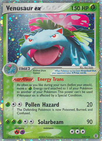 Venusaur ex (112/112) [EX: FireRed & LeafGreen] - Destination Retro