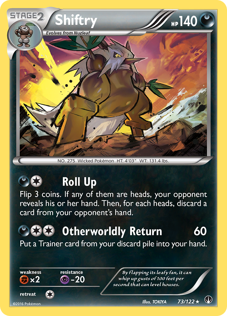 Shiftry (73/122) [XY: BREAKpoint] - Destination Retro