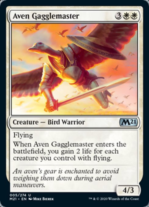 Aven Gagglemaster [Core Set 2021] - Destination Retro