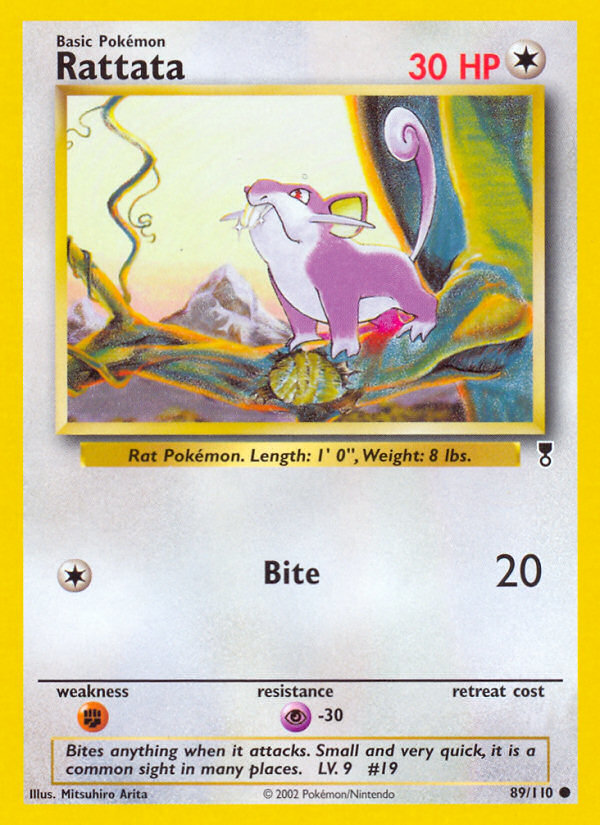 Rattata (89/110) [Legendary Collection] - Destination Retro