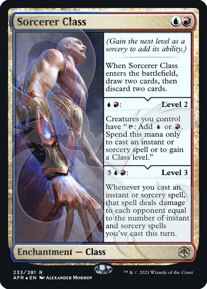 Sorcerer Class (Ampersand Promo) [Dungeons & Dragons: Adventures in the Forgotten Realms Promos] - Destination Retro