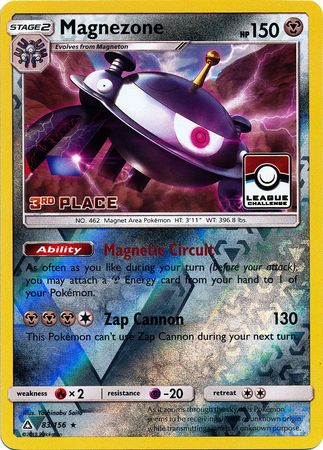 Magnezone (83/156) (League Promo 3rd Place) [Sun & Moon: Ultra Prism] - Destination Retro