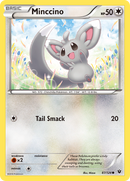 Minccino (87/124) [XY: Fates Collide] - Destination Retro