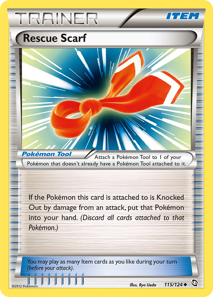 Rescue Scarf (115/124) [Black & White: Dragons Exalted] - Destination Retro