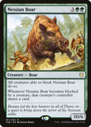 Nessian Boar (Promo Pack) [Theros Beyond Death Promos] - Destination Retro