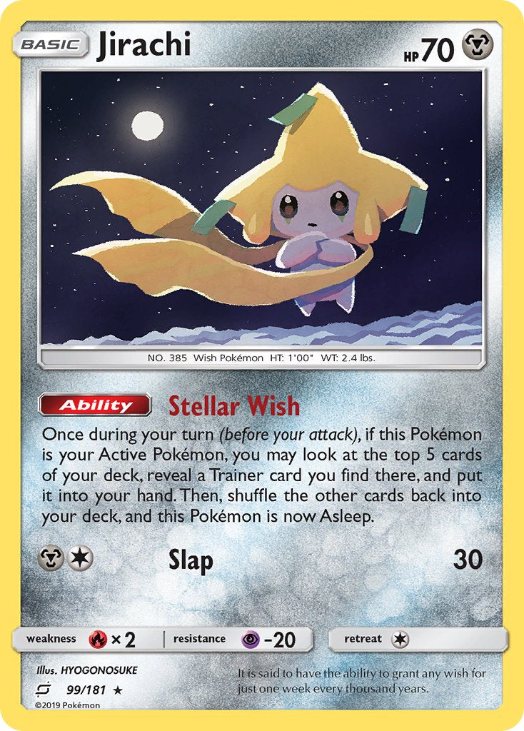 Jirachi (99/181) [Theme Deck Exclusives] - Destination Retro