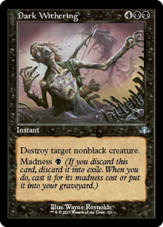 Dark Withering (Retro) [Dominaria Remastered] - Destination Retro
