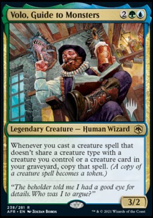 Volo, Guide to Monsters (Promo Pack) [Dungeons & Dragons: Adventures in the Forgotten Realms Promos] - Destination Retro